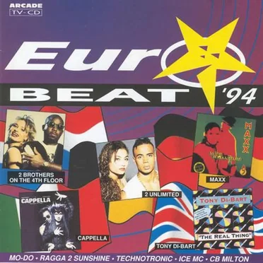Euro Beat '94 by Various Artists - album cover