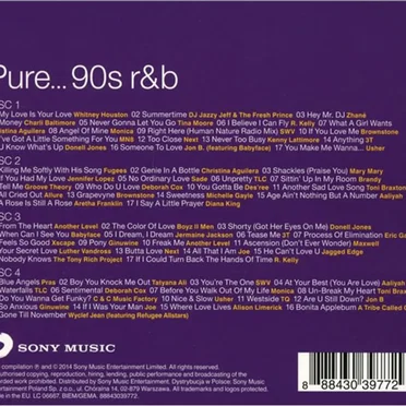 Pure… 90s R&B by Various Artists - album cover