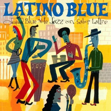 Latino Blue by Various Artists - album cover