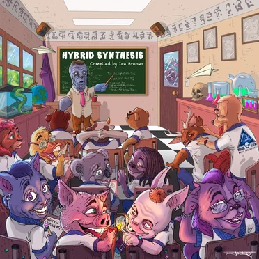 Hybrid Synthesis by Various Artists - album cover