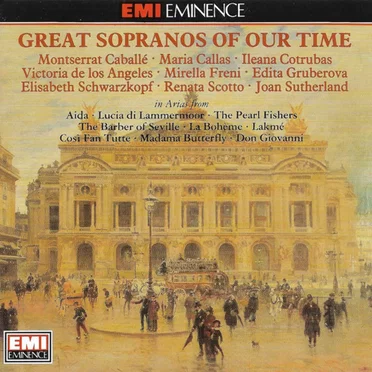 Great Sopranos of Our Time by Various Artists - album cover
