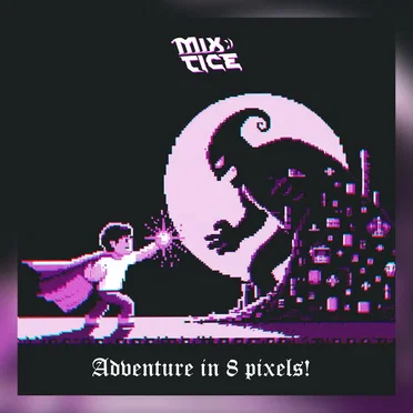 Adventure In 8 Pixels by Mixtice - album cover