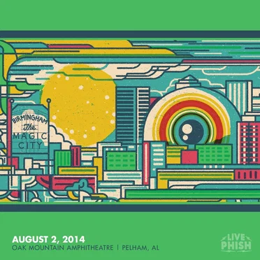 2014‐08‐02: Oak Mountain Amphitheatre, Pelham, AL, USA