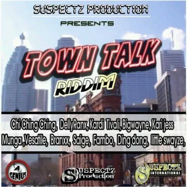 Town Talk Riddim by Mr Suspectz - album cover