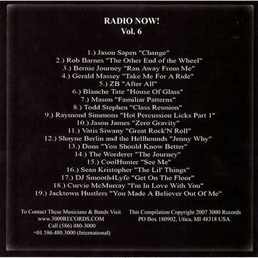RADIO NOW! Vol.6 by Various Artists - album cover