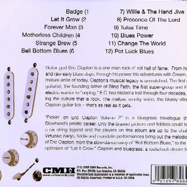 Pick Yourself Up From the Ground: Pickin' on Eric Clapton, Vol. 2 - A Bluegrass Tribute