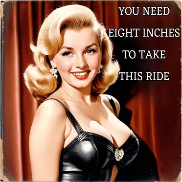 You Need Eight Inches to Take This Ride