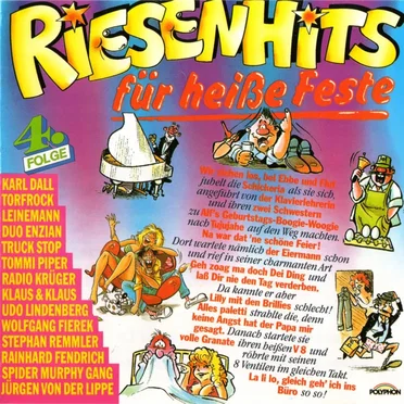 Riesenhits für heiße Feste - Folge 4 by Various Artists - album cover
