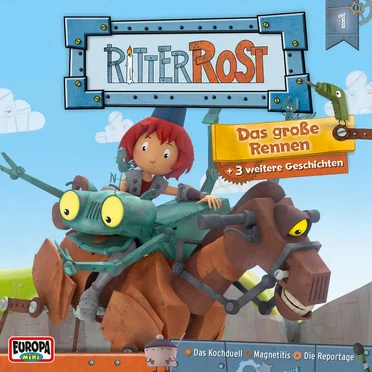 Das große Rennen + 3 weitere Geschichten by Ritter Rost - album cover