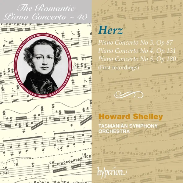 The Romantic Piano Concerto, Volume 40: Piano Concerto no. 3, op. 87 / Piano Concerto no. 4, op. 131 / Piano Concerto no. 5, op. 180