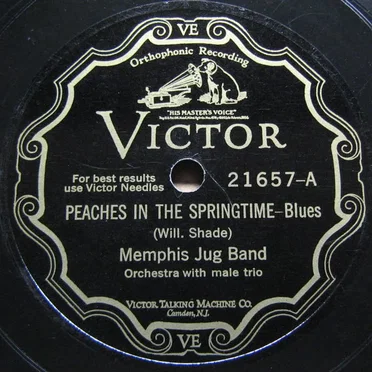 Peaches in the Springtime Blues / Evergreen Money Blues