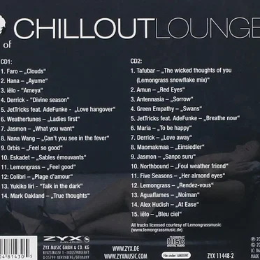 The World of Chillout Lounge by Various Artists - album cover