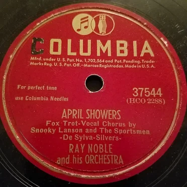 April Showers / I Wonder Who's Kissing Her Now