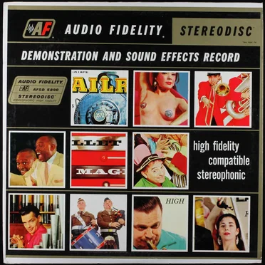 Demonstration and Sound Effects Record by Audio Fidelity - album cover