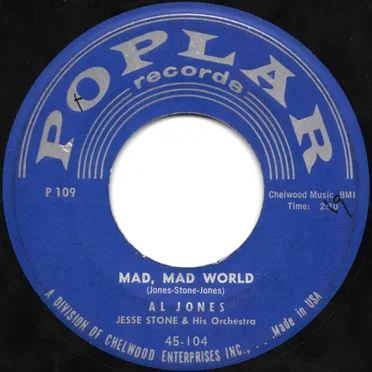 Mad, Mad World by Al Jones - album cover