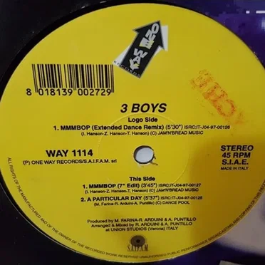 MMMBop by 3 Boys - album cover