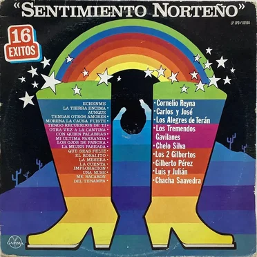 Sentimiento norteño by Various Artistas - album cover