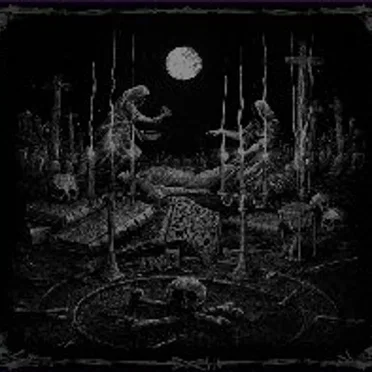 Necromantic Doom Returns by Mortuary Drape - album cover