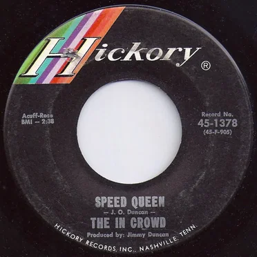 Speed Queen / Cry Baby Boy by The In Crowd - album cover