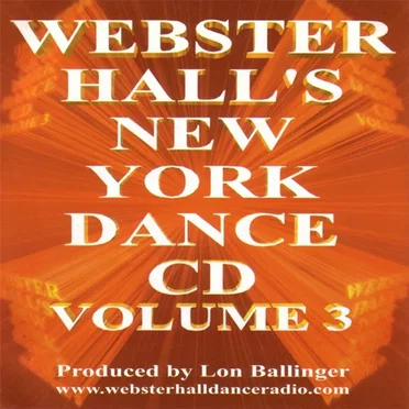 Webster Hall's New York Dance CD Volume 3 by Various Artists - album cover