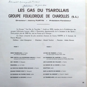Groupe Folklorique De Charolles (S.-L.)