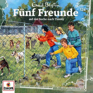 Fünf Freunde, Episode 124: auf der Suche nach Timmy by Enid Blyton - album cover