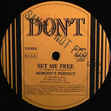 Set Me Free by Nobody's Perfect - album cover