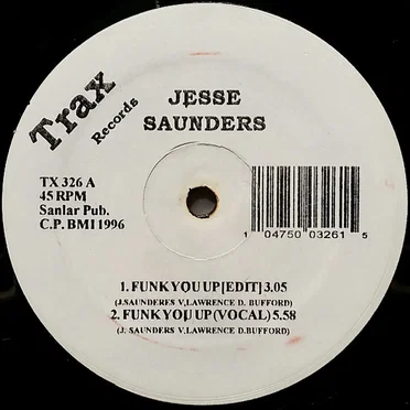 Funk You Up by Jesse Saunders - album cover