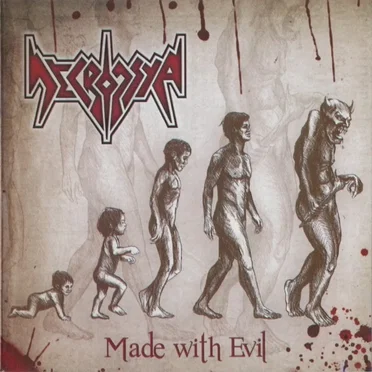Made With Evil by Necropsya - album cover