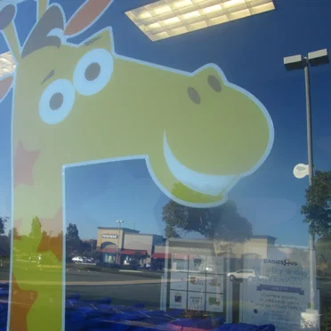 Outside of Toys’R’Us Before It Opens