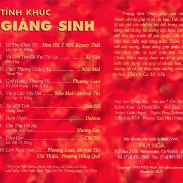 Tình khúc Giáng Sinh by Various Artists - album cover