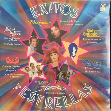Exitos y estrellas by Various Artists - album cover