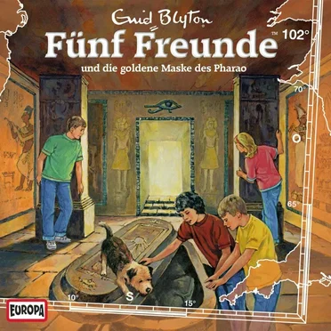 Fünf Freunde, Episode 102: und die goldene Maske des Pharao by Enid Blyton - album cover