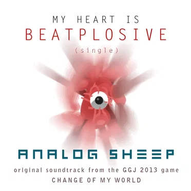 My Heart is Beatplosive by Analog Sheep - album cover