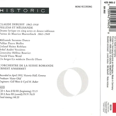 Pelléas et Mélisande