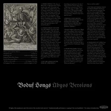 Abyss Versions by Boduf Songs - album cover