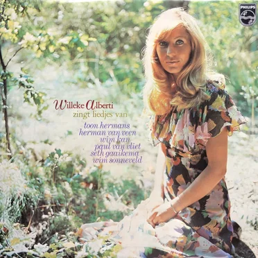 Willeke Alberti zingt liedjes van Toon Hermans, Herman van Veen, Wim Kan, Paul van Vliet, Seth Gaaikema, Wim Sonneveld
