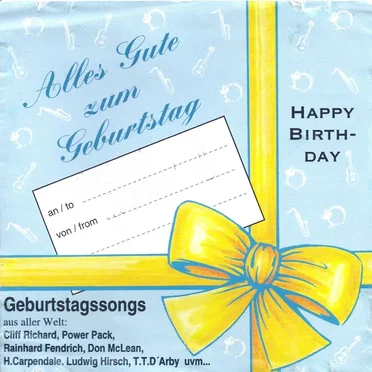 Happy Birthday: Alles Gute zum Geburtstag by Various Artists - album cover