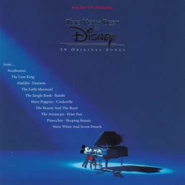 The Very Best of Disney: 39 Original Songs by Various Artists - album cover