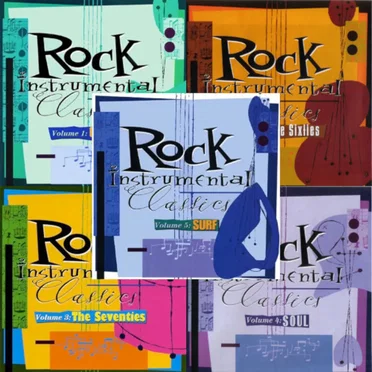 Rock Instrumental Classics, Volumes 1–5 by Various Artists - album cover
