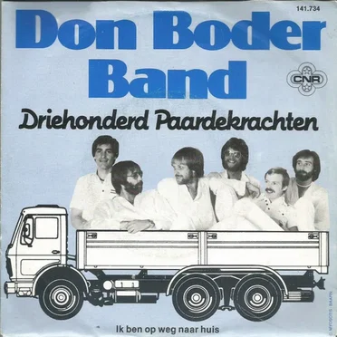 Driehonderd paardekrachten by Don Boder Band - album cover