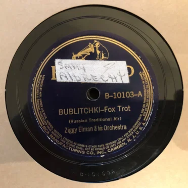 Bublitchki / And the Angels Sing