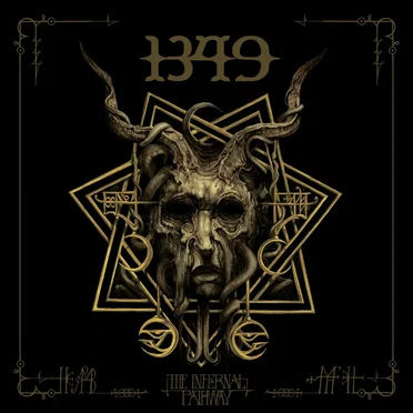 Striding the Chasm by 1349 - album cover