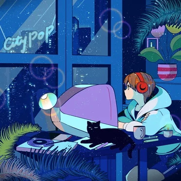 Lo‐Fi City Pop by Grey October Sound - album cover