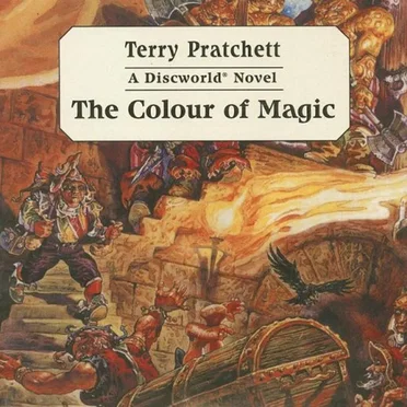 The Colour of Magic by Terry Pratchett - album cover