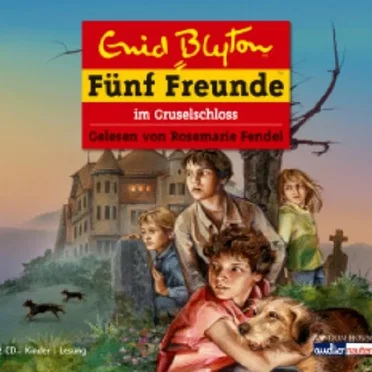 Fünf Freunde im Gruselschloss by Enid Blyton - album cover