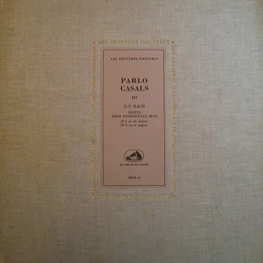 Suites pour violoncelle seul N° 5 en do mineur / N° 6 en ré majeur