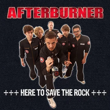 Here to Save the Rock (Live) by Afterburner - album cover