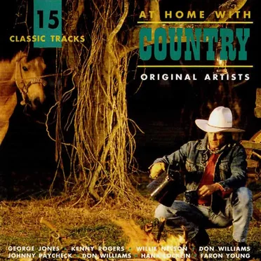 At Home With Country by Various Artists - album cover