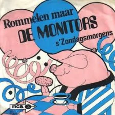 Rommelen maar / S' zondagsmorgens by De Monitors - album cover